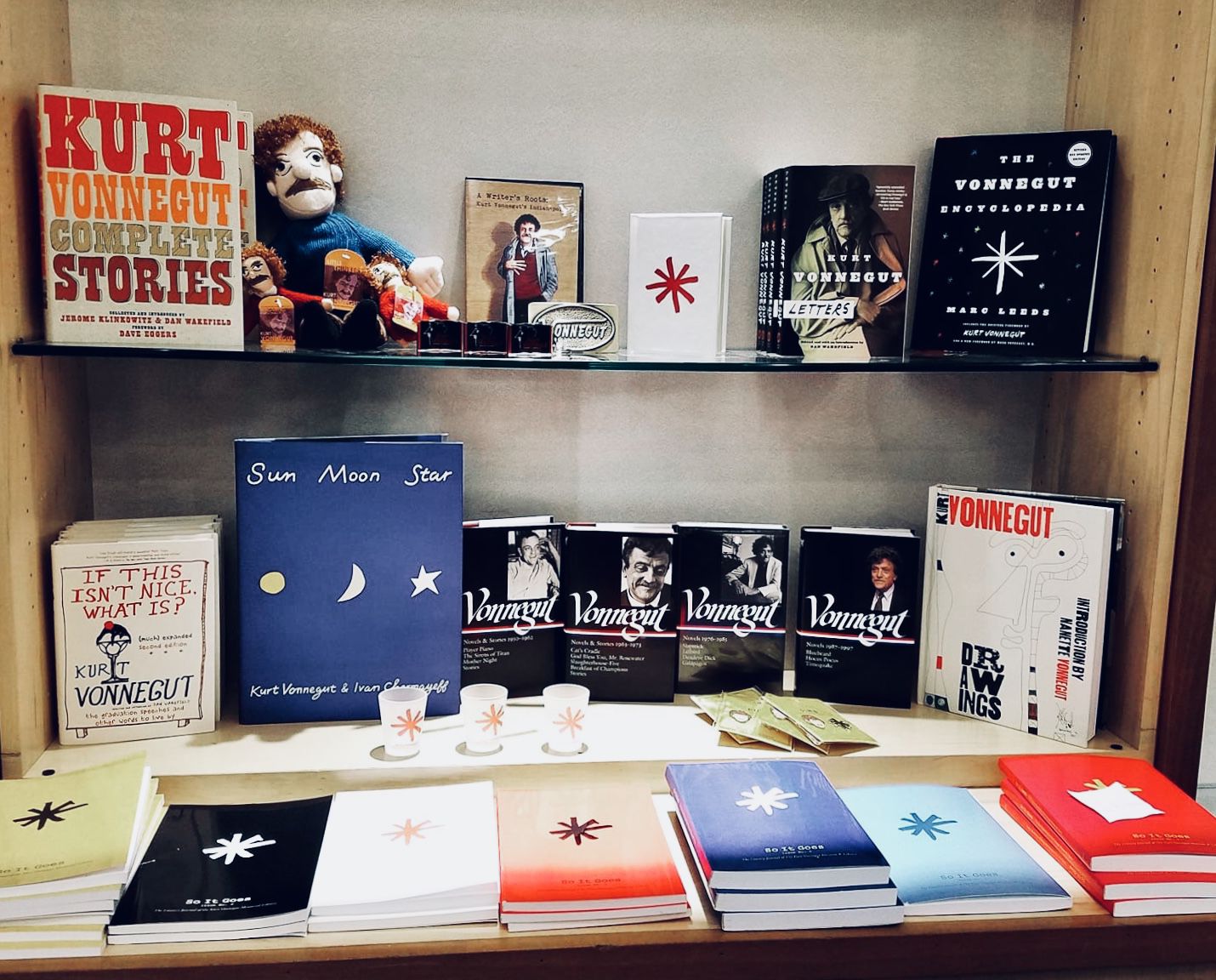 Kurt Vonnegut Memorial Library Pop up